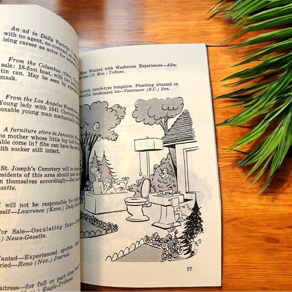 VINTAGE 1982 Stop the Presses! by Dick Hyman - Illustrated Humor Book - Picture 5 of 7